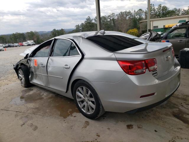 1G11E5SA0DU137911 - 2013 CHEVROLET MALIBU 2LT SILVER photo 2