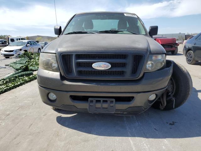 1FTRF12W86NA89311 - 2006 FORD F150 CHARCOAL photo 5