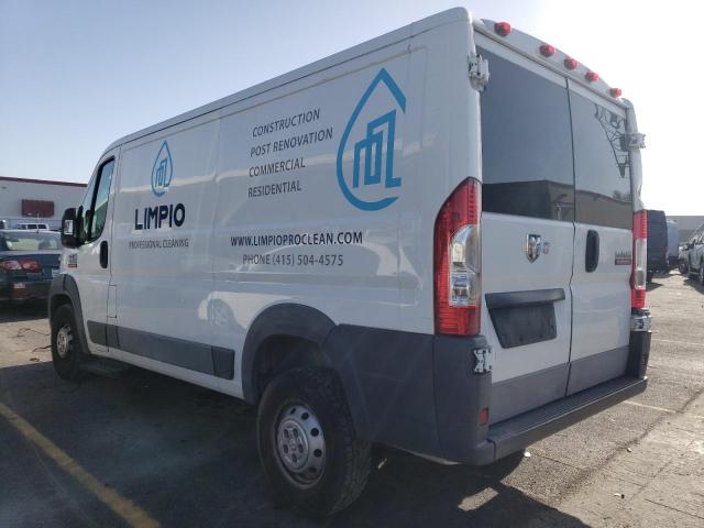 3C6TRVAG7GE130765 - 2016 RAM PROMASTER 1500 STANDARD WHITE photo 2