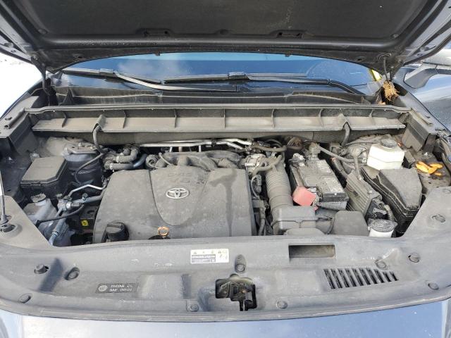 5TDGZRBH4LS004551 - 2020 TOYOTA HIGHLANDER XLE GRAY photo 12