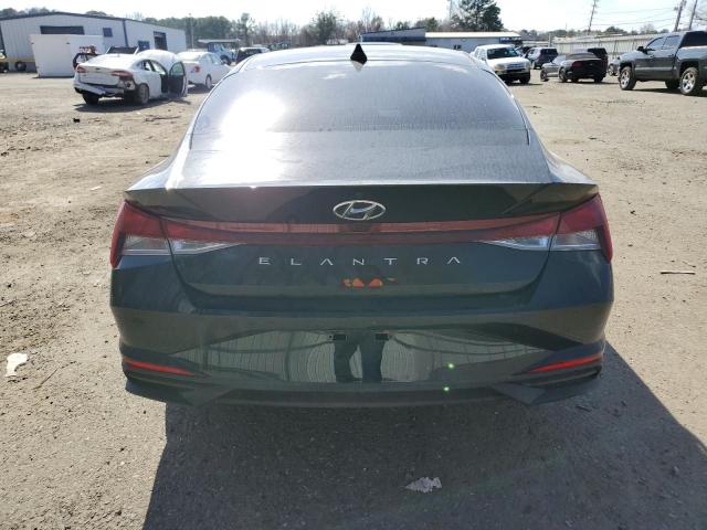 5NPLM4AG9MH000916 - 2021 HYUNDAI ELANTRA SEL BLACK photo 6