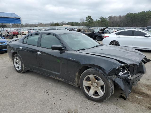 2C3CDXAGXEH149304 - 2014 DODGE CHARGER POLICE BLACK photo 4