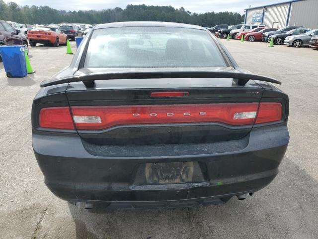 2C3CDXAGXEH149304 - 2014 DODGE CHARGER POLICE BLACK photo 6