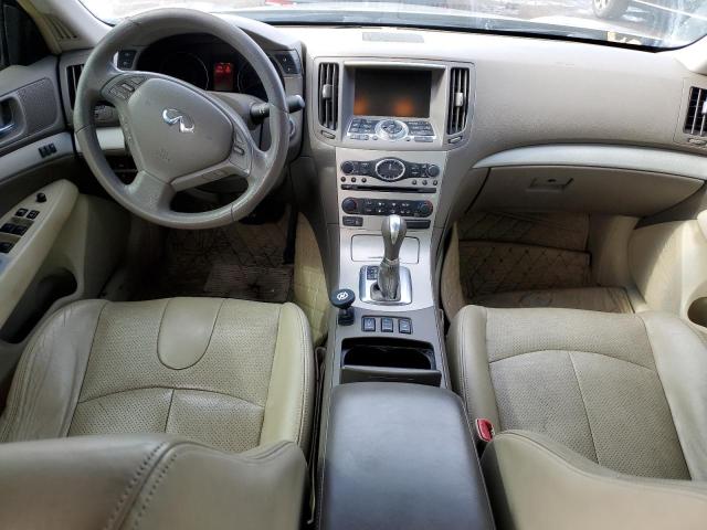 JNKBV61F58M254516 - 2008 INFINITI G35 BEIGE photo 8