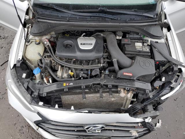 KMHD04LB7JU679566 - 2018 HYUNDAI ELANTRA SPORT SILVER photo 11