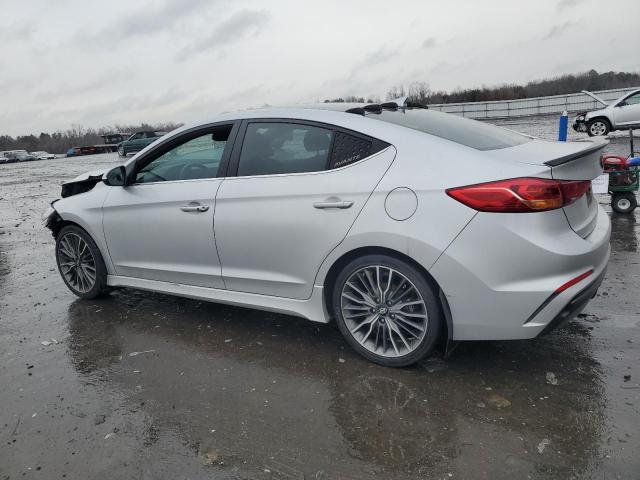 KMHD04LB7JU679566 - 2018 HYUNDAI ELANTRA SPORT SILVER photo 2