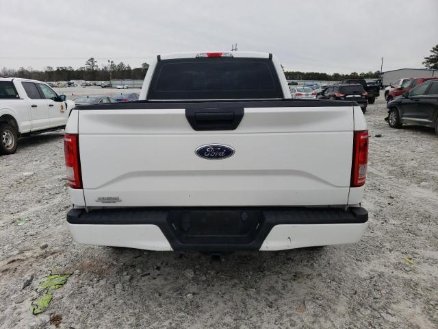 1FTEX1CP8FFC35848 - 2015 FORD F150 SUPER CAB WHITE photo 6