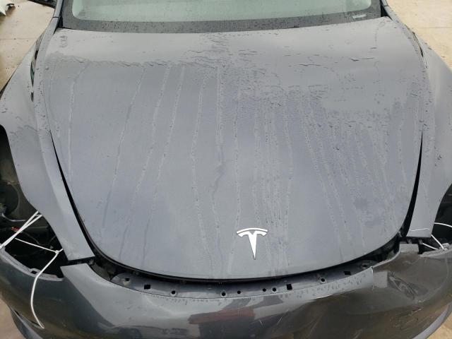 5YJ3E1EA6PF408309 - 2023 TESLA MODEL 3 GRAY photo 11