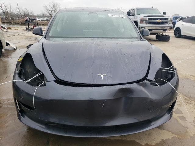 5YJ3E1EA6PF408309 - 2023 TESLA MODEL 3 GRAY photo 5