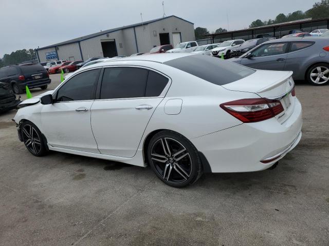 1HGCR2F57HA172485 - 2017 HONDA ACCORD SPORT WHITE photo 2