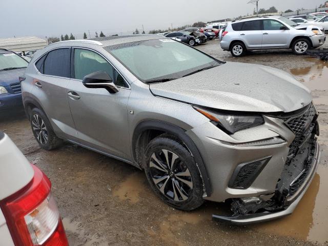 JTJBARBZ4J2160553 - 2018 LEXUS NX 300 BASE ნაცრისფერი ფოტო 4