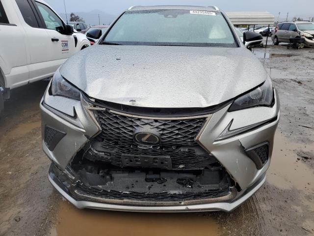 JTJBARBZ4J2160553 - 2018 LEXUS NX 300 BASE ნაცრისფერი ფოტო 5