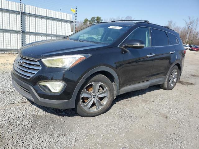 KM8SN4HF7EU056295 - 2014 HYUNDAI SANTA FE GLS BLACK photo 1