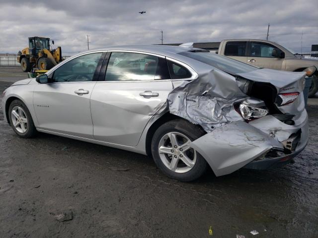 1G1ZD5ST4NF142722 - 2022 CHEVROLET MALIBU LT SILVER photo 2