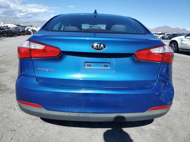 KNAFX4A62E5233711 - 2014 KIA FORTE LX BLUE photo 6