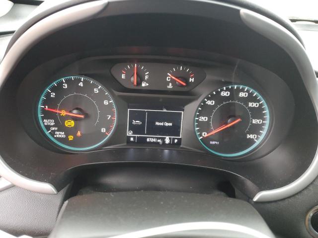 1G1ZD5ST3NF162444 - 2022 CHEVROLET MALIBU LT BLACK photo 9