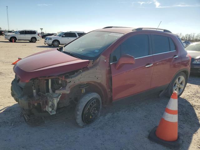 KL7CJNSBXFB162914 - 2015 CHEVROLET TRAX LTZ RED photo 1