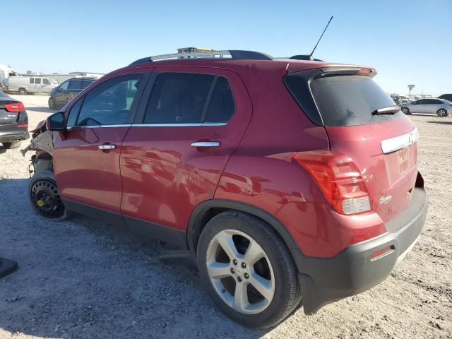 KL7CJNSBXFB162914 - 2015 CHEVROLET TRAX LTZ RED photo 2