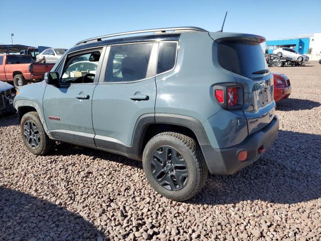 ZACCJBCB3JPG85321 - 2018 JEEP RENEGADE TRAILHAWK GRAY photo 2