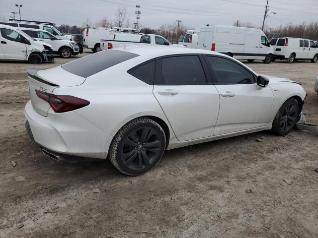 19UUB5F51MA009805 - 2021 ACURA TLX TECH A WHITE photo 3