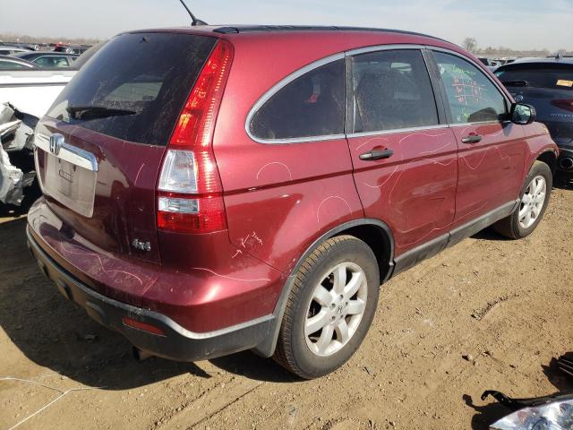 5J6RE48509L042397 - 2009 HONDA CR-V EX RED photo 3