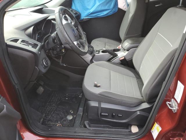 1FMCU0GX4EUC23707 - 2014 FORD ESCAPE SE BURGUNDY photo 7