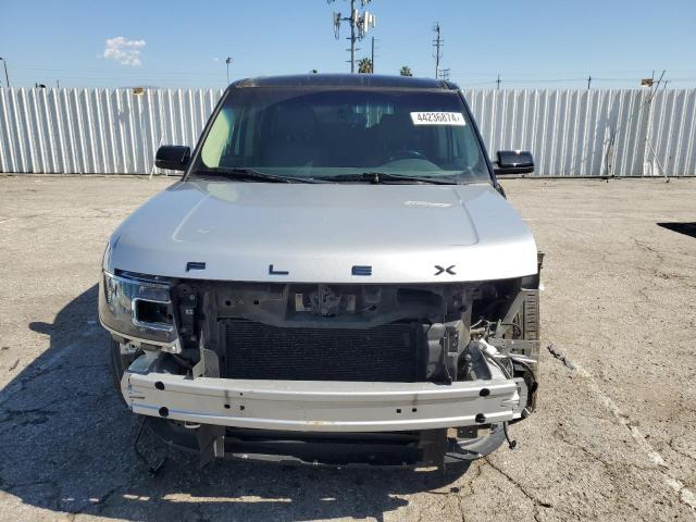 2FMGK5C8XKBA07980 - 2019 FORD FLEX SEL SILVER photo 5