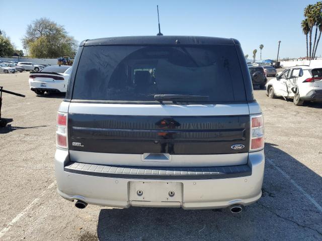 2FMGK5C8XKBA07980 - 2019 FORD FLEX SEL SILVER photo 6