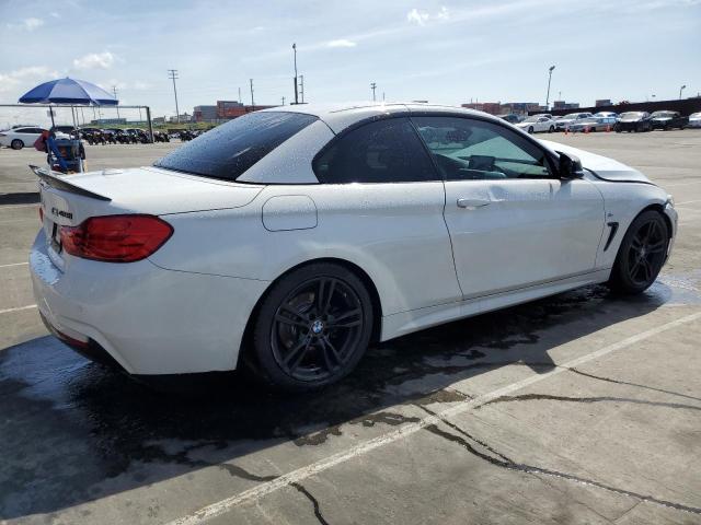 WBA3V7C56F5A24118 - 2015 BMW 428 I SULEV WHITE photo 3