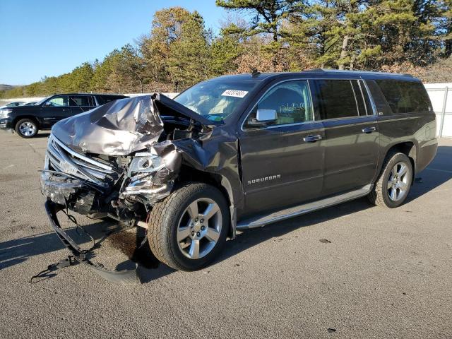 1GNSKKKC9FR298811 - 2015 CHEVROLET SUBURBAN K1500 LTZ GRAY photo 1