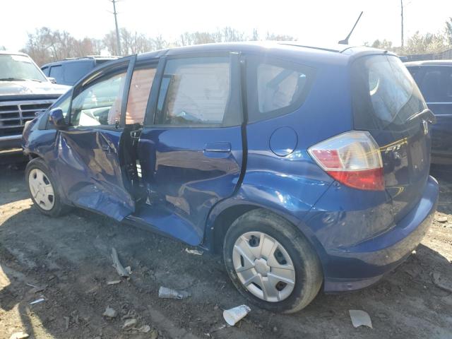 JHMGE8H33DC045756 - 2013 HONDA FIT BLUE photo 2