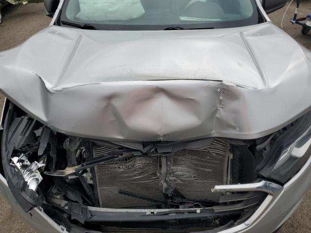 3GNAXHEVXJS582757 - 2018 CHEVROLET EQUINOX LS SILVER photo 12