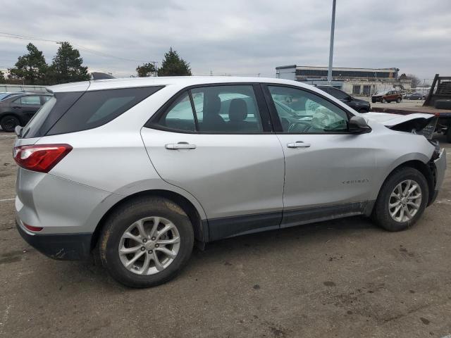 3GNAXHEVXJS582757 - 2018 CHEVROLET EQUINOX LS SILVER photo 3