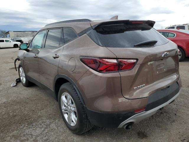 3GNKBBRA3KS659039 - 2019 CHEVROLET BLAZER 1LT BROWN photo 2