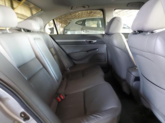 19XFA1F98AE001442 - 2010 HONDA CIVIC EXL SILVER photo 10