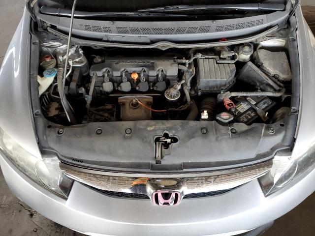 19XFA1F98AE001442 - 2010 HONDA CIVIC EXL SILVER photo 11