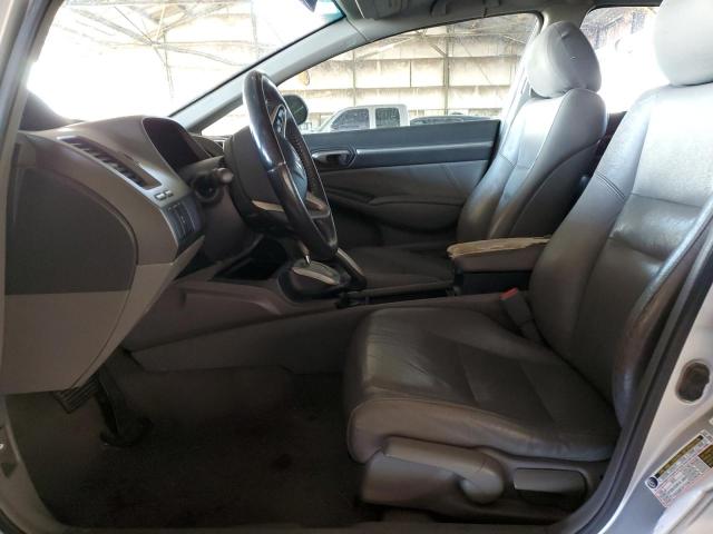 19XFA1F98AE001442 - 2010 HONDA CIVIC EXL SILVER photo 7