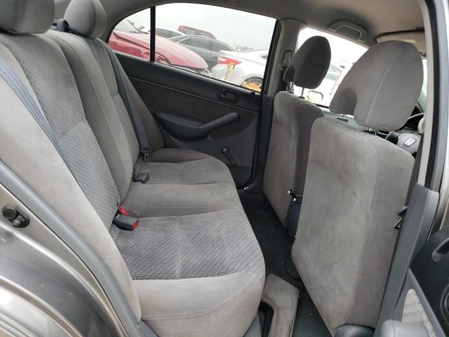 2HGES16365H519792 - 2005 HONDA CIVIC DX VP ნაცრისფერი ფოტო 10