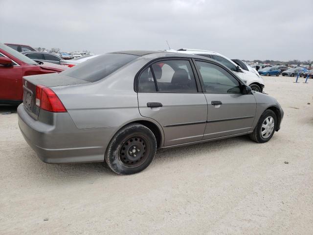 2HGES16365H519792 - 2005 HONDA CIVIC DX VP ნაცრისფერი ფოტო 3