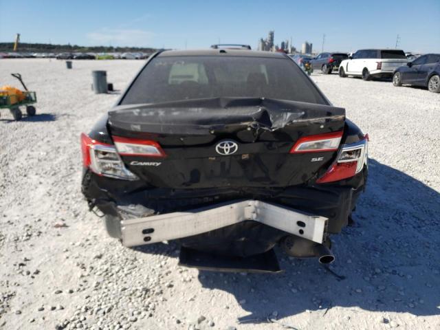 4T1BF1FK5CU027600 - 2012 TOYOTA CAMRY BASE BLACK photo 6