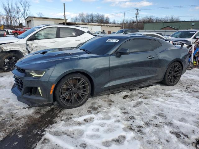 1G1FJ1R60M0105348 - 2021 CHEVROLET CAMARO ZL1 GRAY photo 1