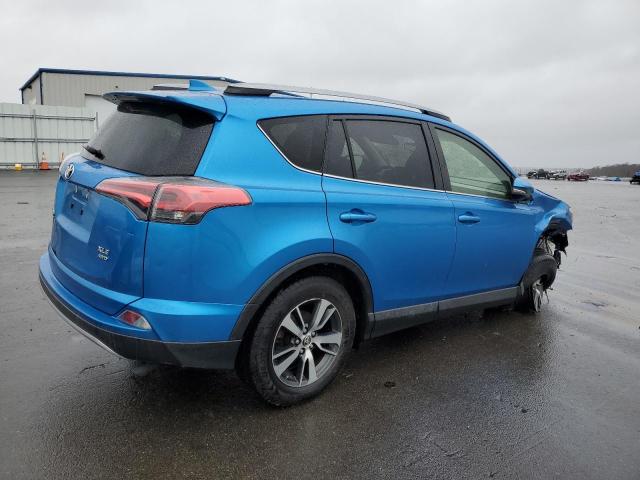 JTMRFREVXJJ736180 - 2018 TOYOTA RAV4 ADVENTURE BLUE photo 3