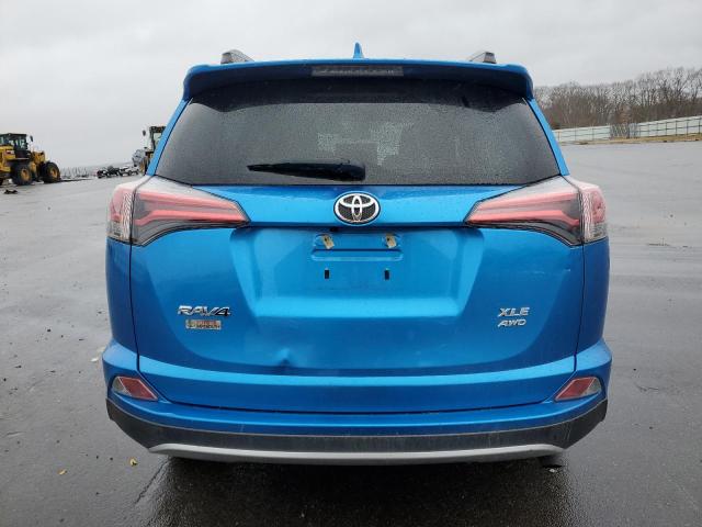 JTMRFREVXJJ736180 - 2018 TOYOTA RAV4 ADVENTURE BLUE photo 6