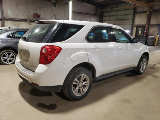 2GNALBEK3C1288209 - 2012 CHEVROLET EQUINOX LS WHITE photo 3