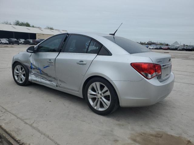 1G1PG5SB8D7327094 - 2013 CHEVROLET CRUZE LTZ SILVER photo 2