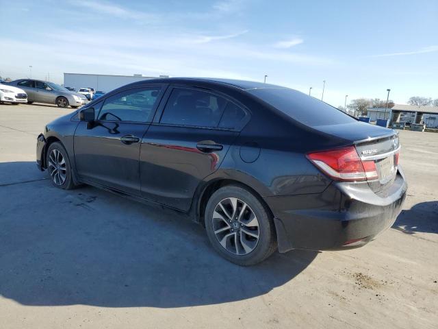 19XFB2F82FE204229 - 2015 HONDA CIVIC EX BLACK photo 2