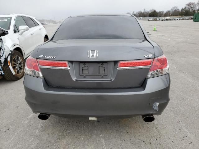 1HGCP3F78BA031235 - 2011 HONDA ACCORD EX GRAY photo 6