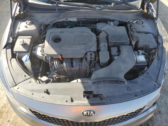 5XXGU4L31GG091241 - 2016 KIA OPTIMA EX GRAY photo 11