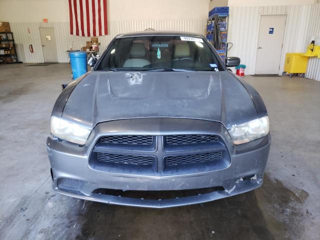 2C3CDXBG5CH295413 - 2012 DODGE CHARGER SE GRAY photo 5