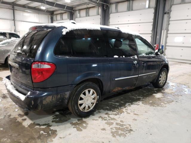2A8GP54L67R293391 - 2007 CHRYSLER TOWN & COU TOURING ლურჯი ფოტო 3